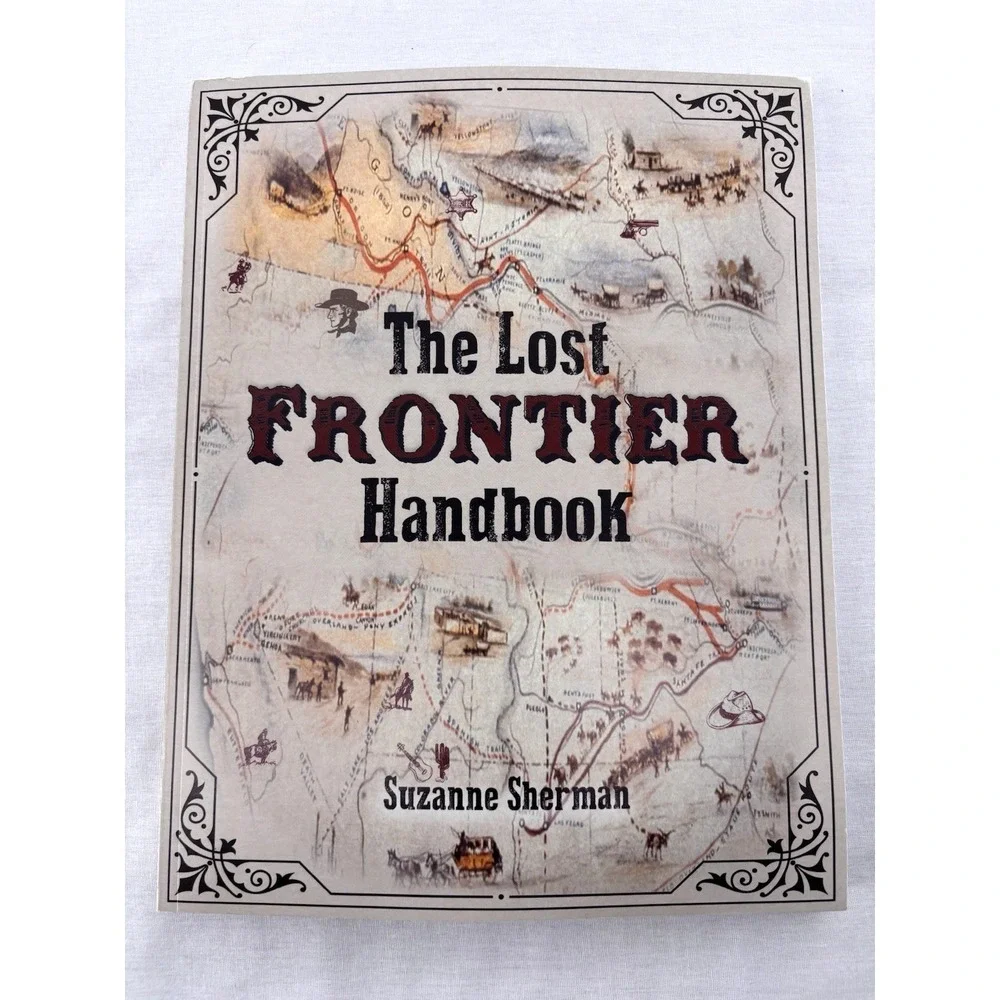 The Lost‎ Frontier Handbook Suzanne Sherman Out Of Print Survival Prepper RARE